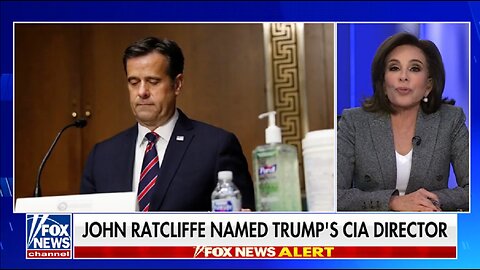 JOHN RATCLIFFE NAMED TRUMP'S CIA DIRECTOR