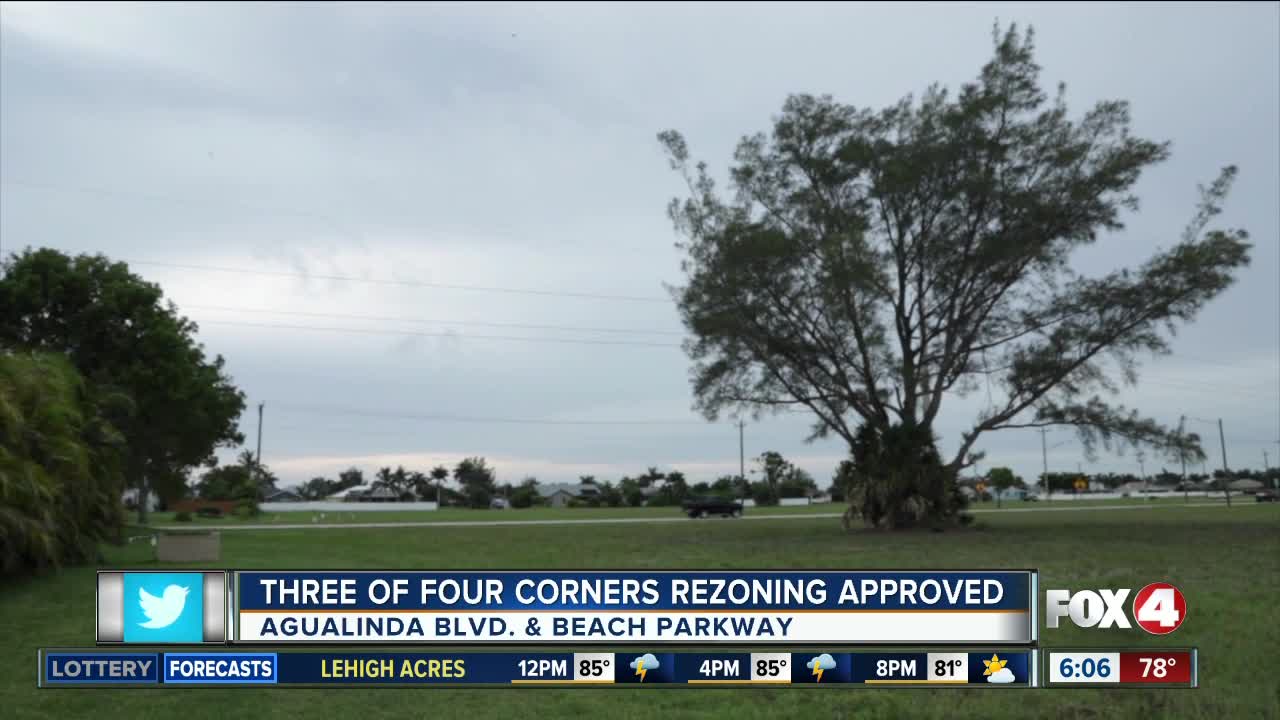 Cape Coral rezones portions of 'four corners' area