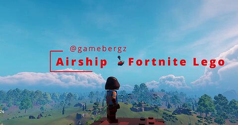 Airship in Survival Mode with easy turning and landing - LEGO Fortnite