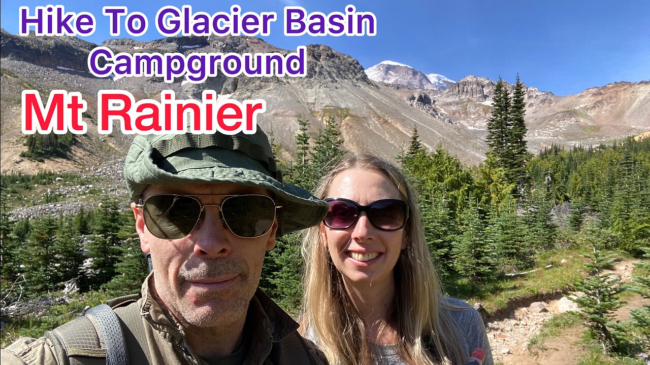 MT Rainier best Hike -glacier basin trail