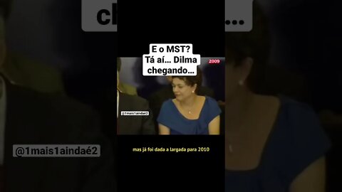 MST e Dilma chegando.. corrupção e terror no campo eram todos os anos…