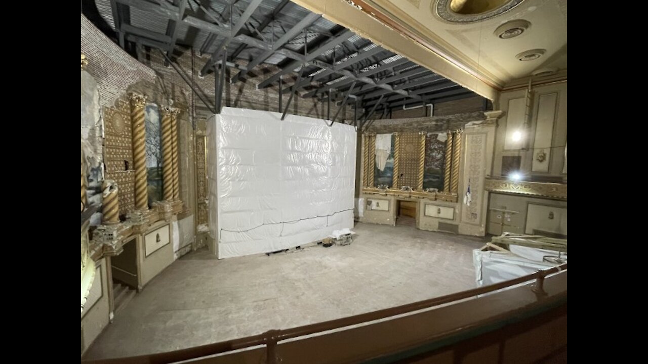 Sandusky theater still under repair nearly one year later