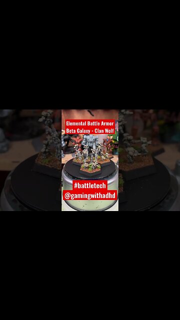 Gaming with ADHD Miniature Showcase 142 #shorts