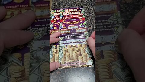 GOOD Winning Lottery Tickets High Roller from Kentucky Lottery!