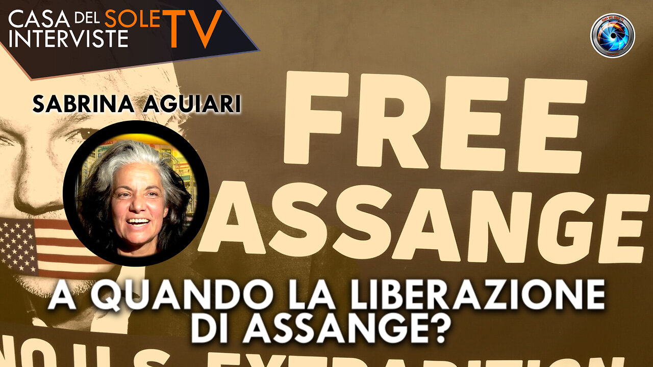 Sabrina Aguiari: a quando la liberazione di Assange?