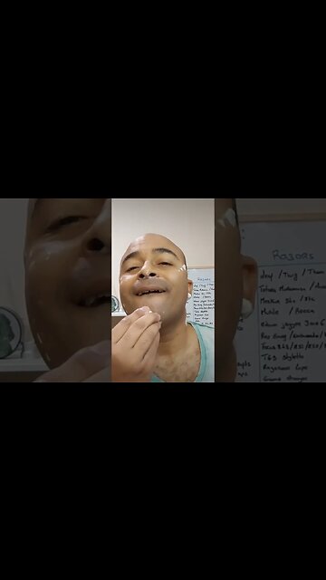 ASMR Eventful Shave, BLOOD DRAWN, Grinched by HAGS💈🪒🧼 💚💜👌🏾 #asmr #shavingproducts #sotd #wetshaving