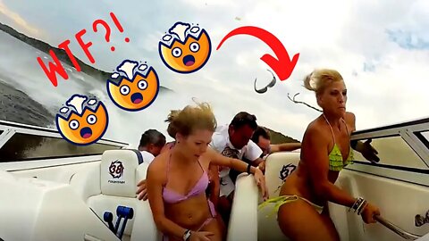 Bikini Boat Crash - Whacked Out Sports