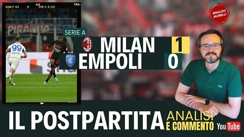 MILAN-EMPOLI 1-0, il postpartita 12.03.2022