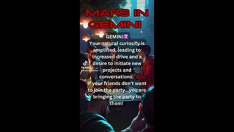 GEMINI ♊️ - Mars in Gemini energy and influence #astrology #tarotary #gemini