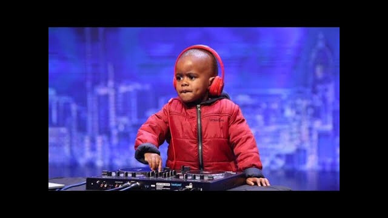 The Most Famous Baby DJ In The World On SA's Got Talent Stage.