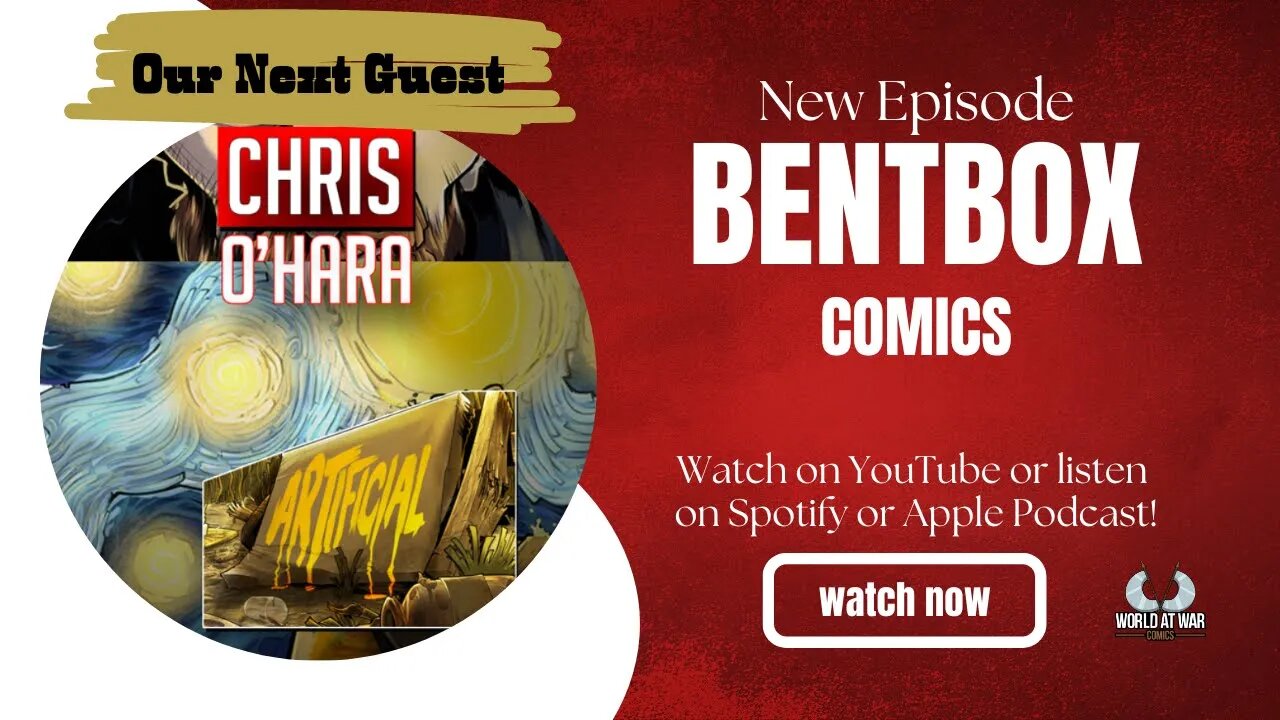 Christopher O'Hara - Writer/Creator of Artificial and Co-Owner of Bent Box Comics