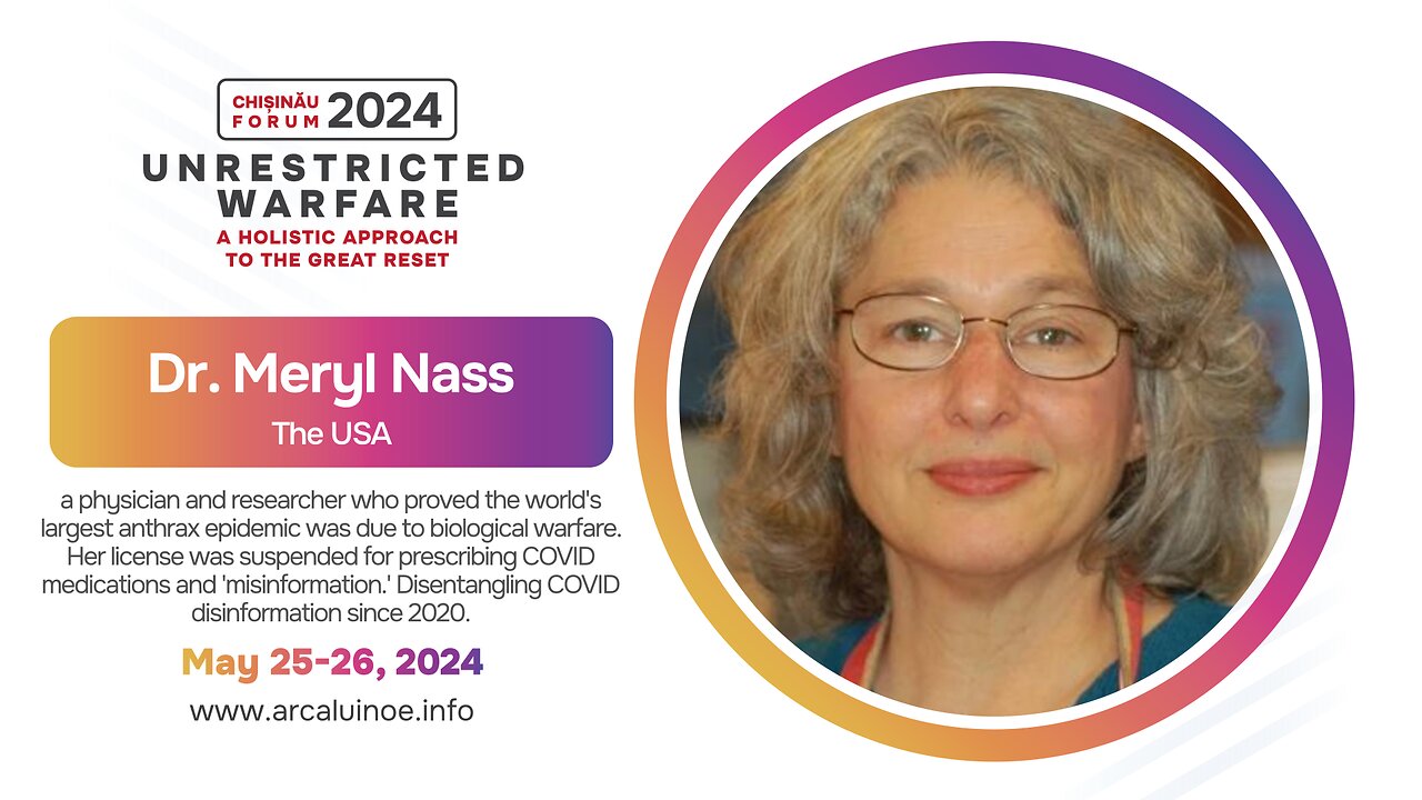 The WHO: WHAT is happening there, and WHY is it happening by Meryl Nass | Chișinău Forum 2024