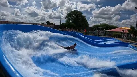 flowrider - Nick -10 at Soak City, Kings Island