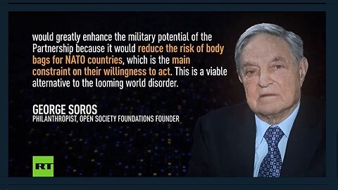 George Soros Co-Instigated the NATO War Against Russia