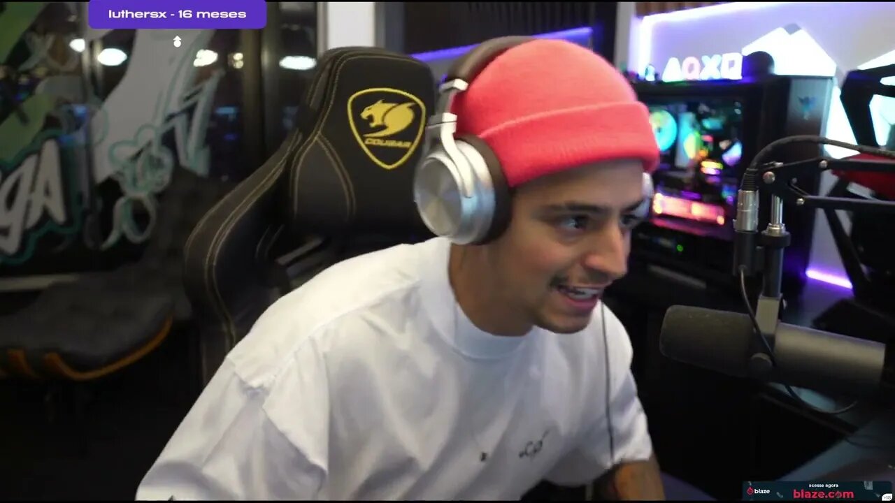 Loud Coringa conta como conheceu o Orochi na Farofa da Gkey
