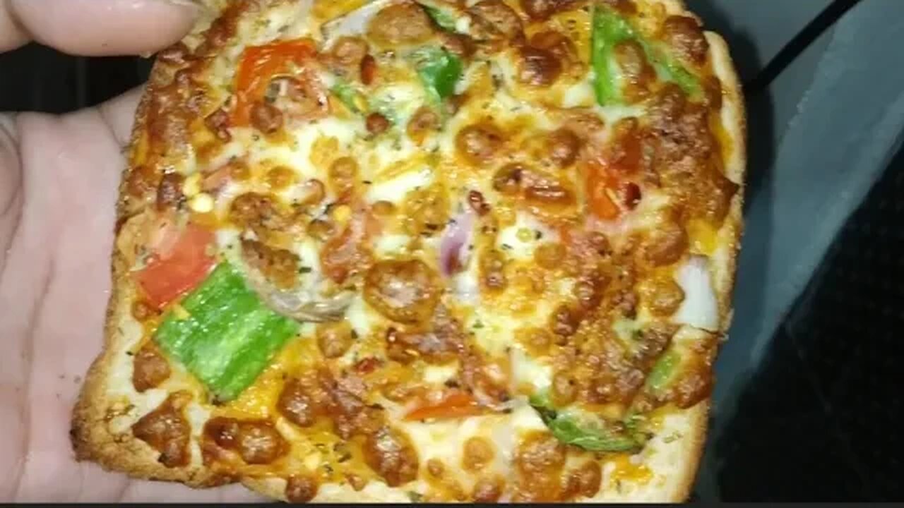 Air Fryer Pizza।2 Minutes Pizza Recipe।Bread Pizza recipe air fryer।Air Fryer Cooking।