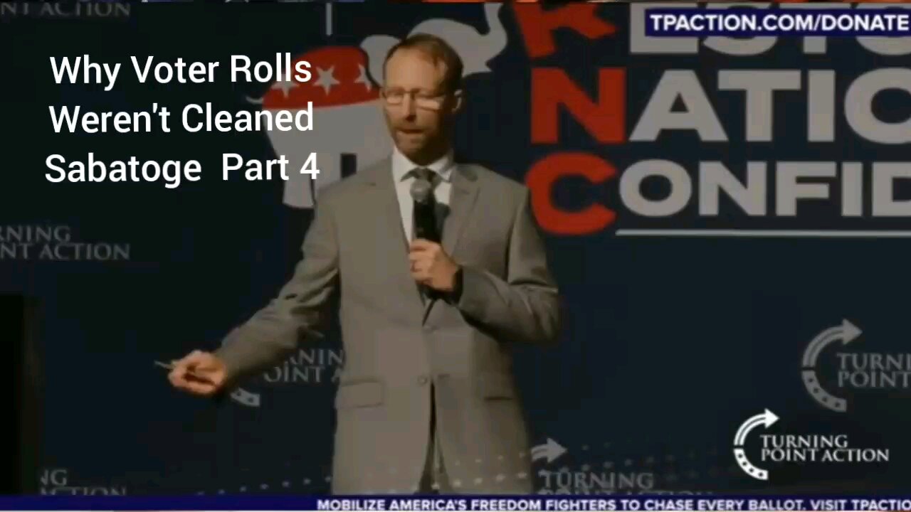 Why Voter Rolls Never Where Cleaned Part 4