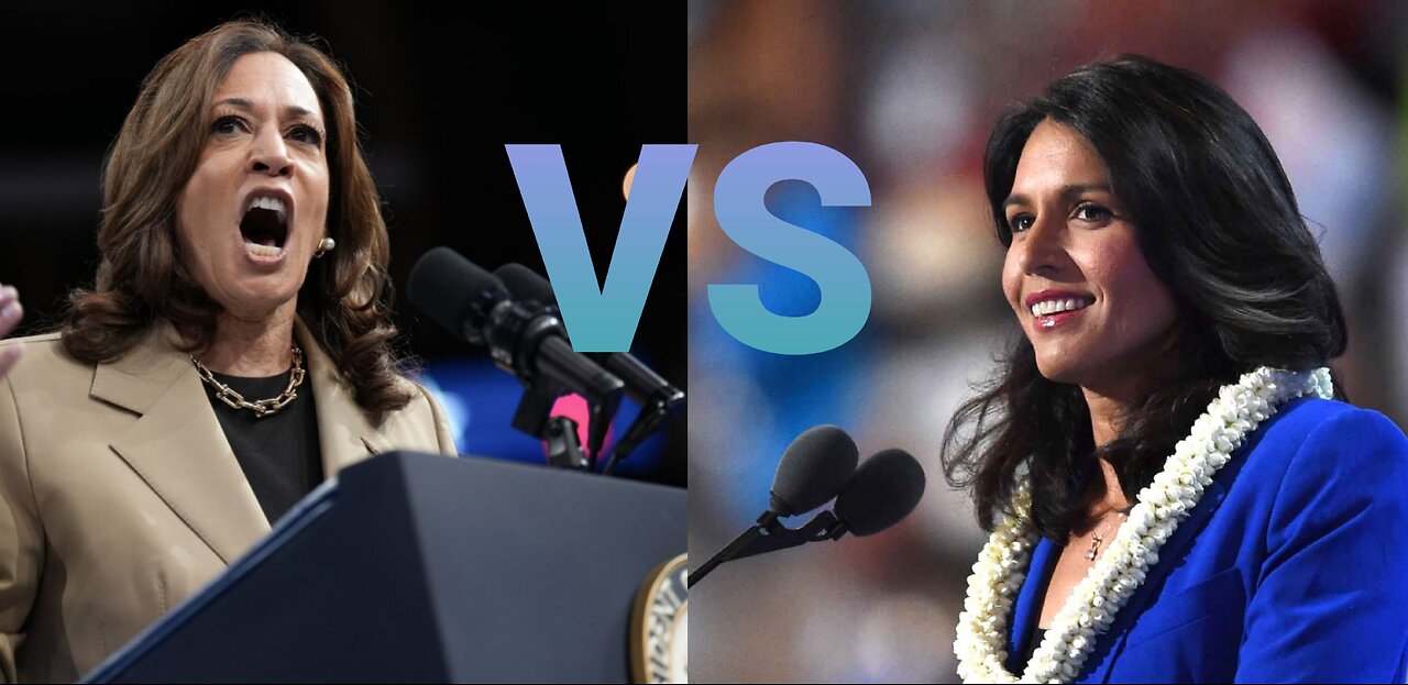 Tulsi Gabbard Calls Out Kamala Harris Silence & Hypocrisy On The Campaign Trail