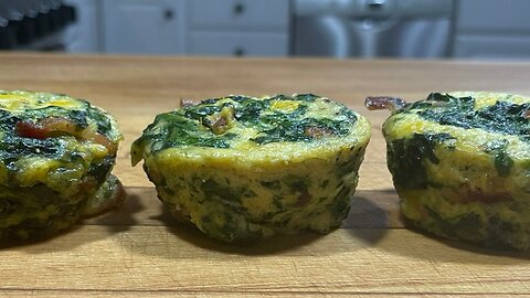 Quiche Muffins (Grain/Dairy Free)