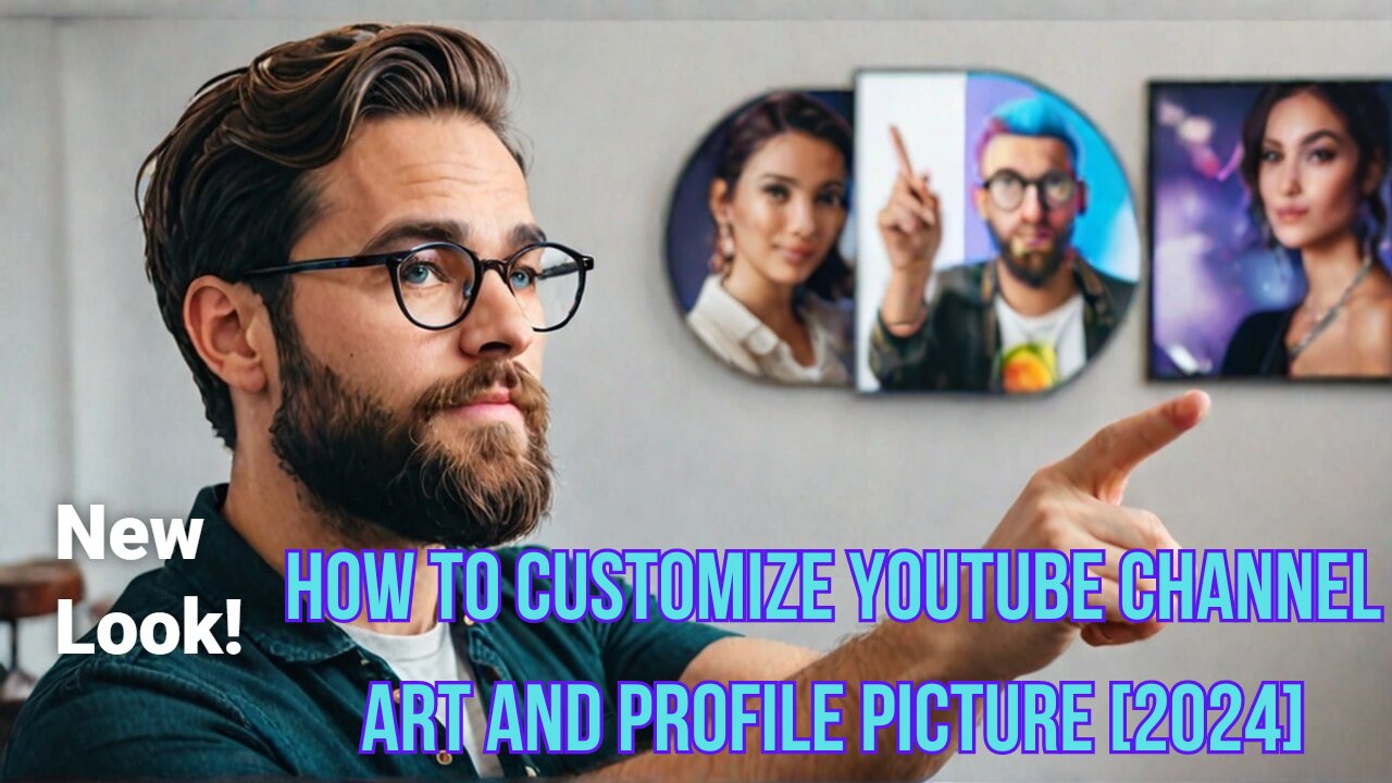 How to Customize YouTube Channel Art and Profile Picture [2024]