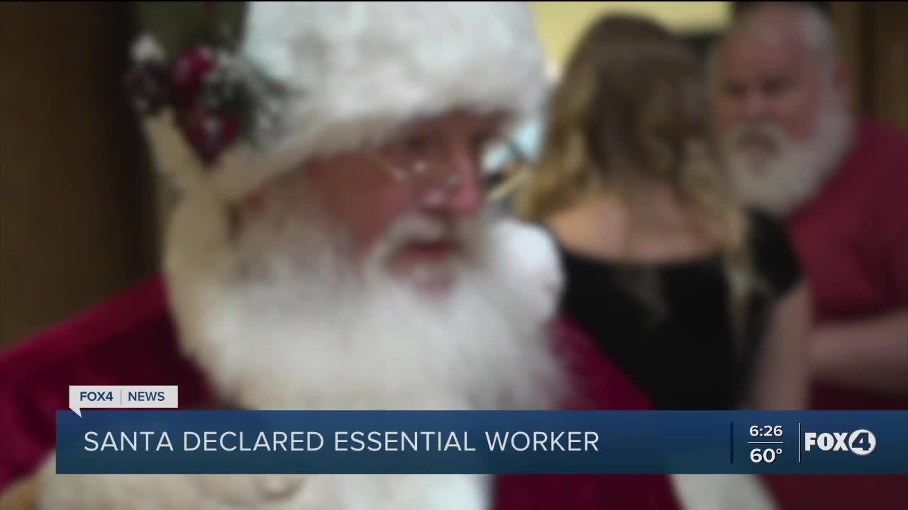 Santa declared an essential worker