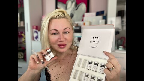 LIVE DIY Hanheal Exosomes in my Chest : Round 2 | Code Jessica10 saves you money