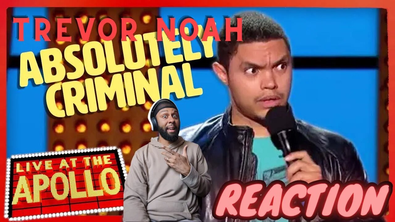 LOVE THIS TREVOR! The Daily Show's Trevor Noah Was Born A Crime | LIVE AT THE APOLLO (REACTION)