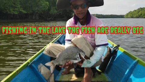 fishing in lake toba