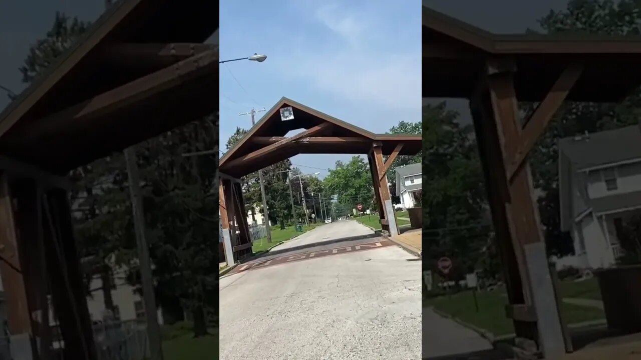 World’s Shortest Covered Bridge | Geneva, Ohio