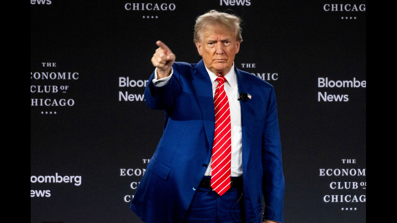 “That’s Just Simple Mathematics” Trump Schools Reporter on Tariffs During Economic Forum In Chicago