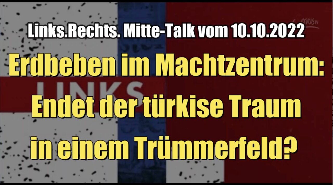 Erdbeben im Machtzentrum: Endet der türkise Traum in einem Trümmerfeld? (10.10.2021)