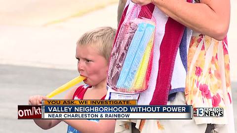 Neighborhood struggles without power for 4 days