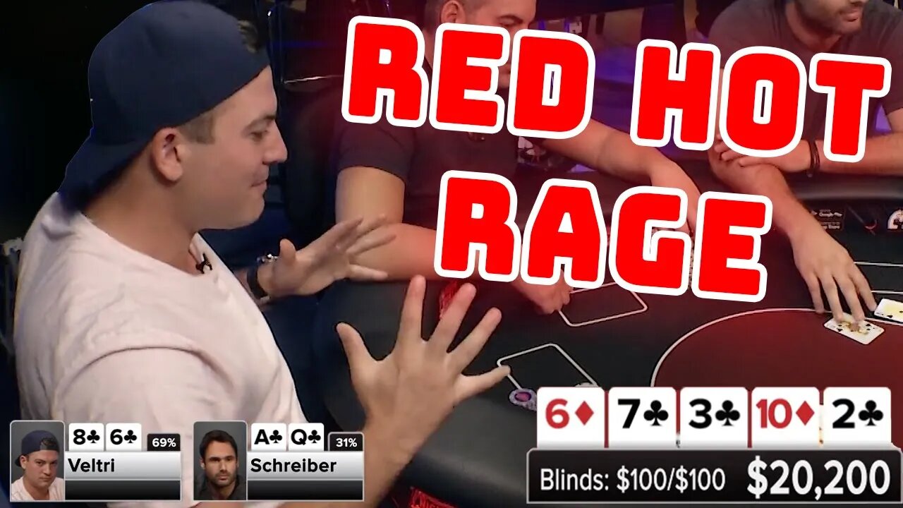 He SMASHED the Table after losing ANOTHER All-In | Hand of the Day presented by BetRivers