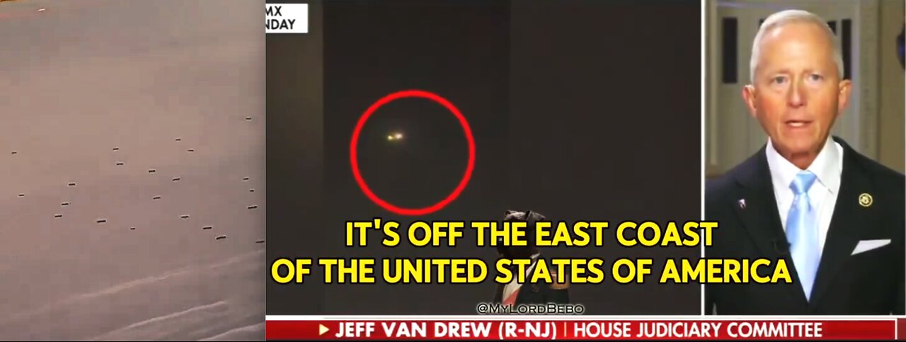 CONGRESSMAN REVEALS MOTHERSHIP IS OFF USA EAST COAST!!! DRONES ARE FROM.....