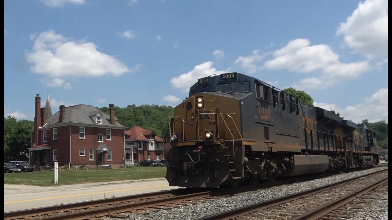 Intermodal/autorack & power move in Dawson