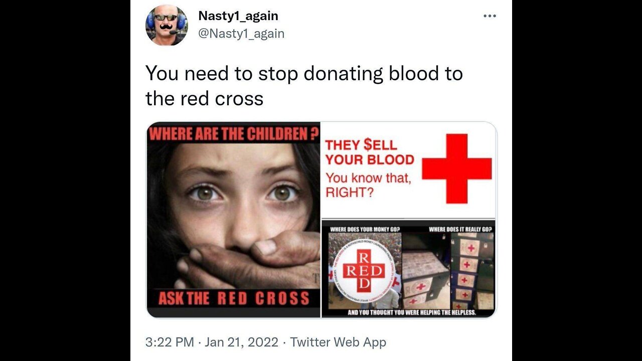 Red Cross its selling the blood you Donate?