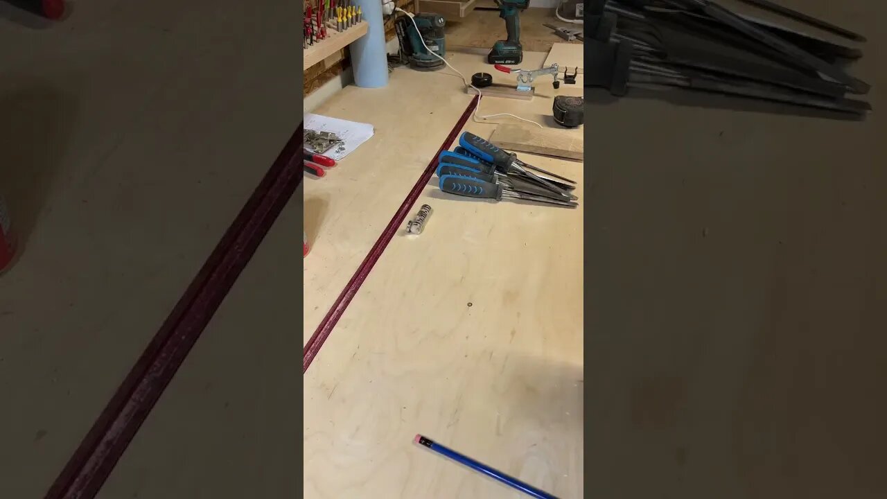 The magnet chisel #shorts #woodworking #shortvideo #trending #subscribe #reels #frenchcleat