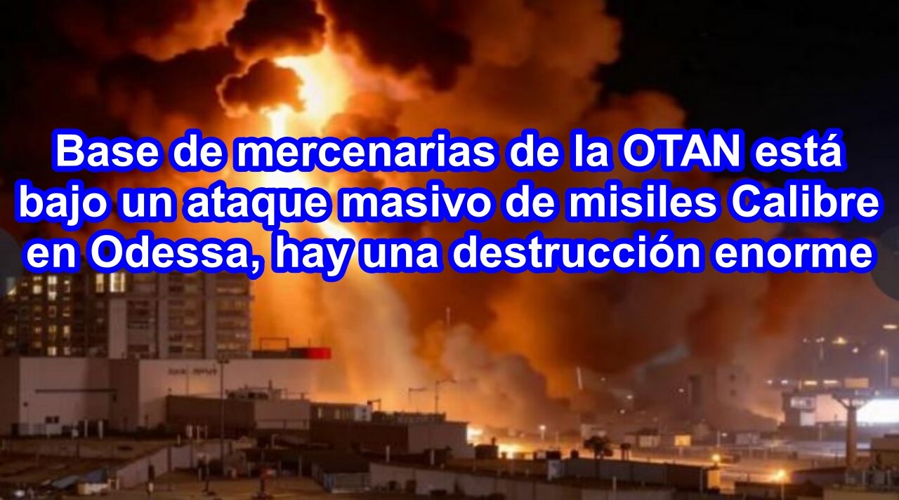 Base de mercenarias de la OTAN está bajo ataque masivo en Odessa ¿Lleva EEUU la guerra a Venezuela?