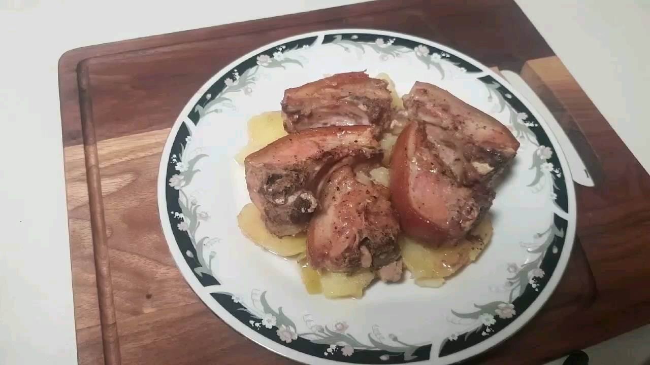 Baked Pork with JimJets