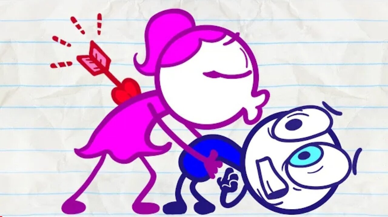 I_m With Cupid - Pencilmation _ Animation _ Cartoons _ Pencilmation