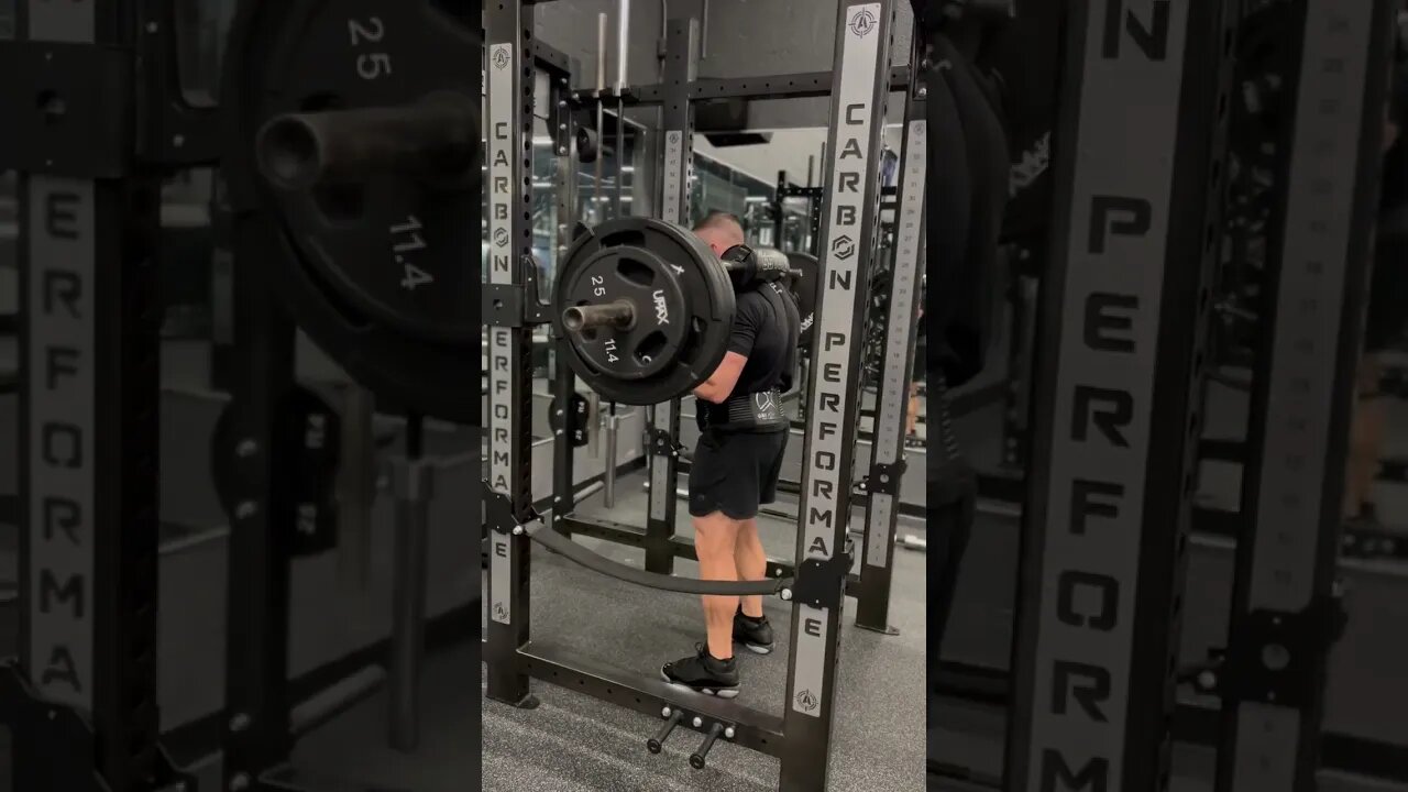 8 sets of 2 squats with 385!