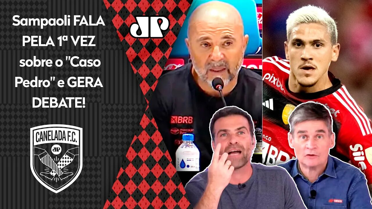 "Cara, ISSO que o Sampaoli FALOU do Pedro MOSTRA que..." Declaração após Flamengo x Olimpia DEBATIDA