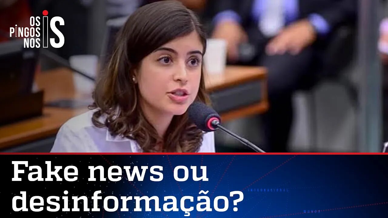 Tabata Amaral espalha mentiras sobe o voto impresso auditável