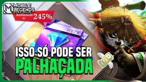 MOONTON MERCENÁRIA!! VÃO TIRAR O PASSE DE CRISYAL PRA SUBSTITUIR... POR ISSO??? | MLBB
