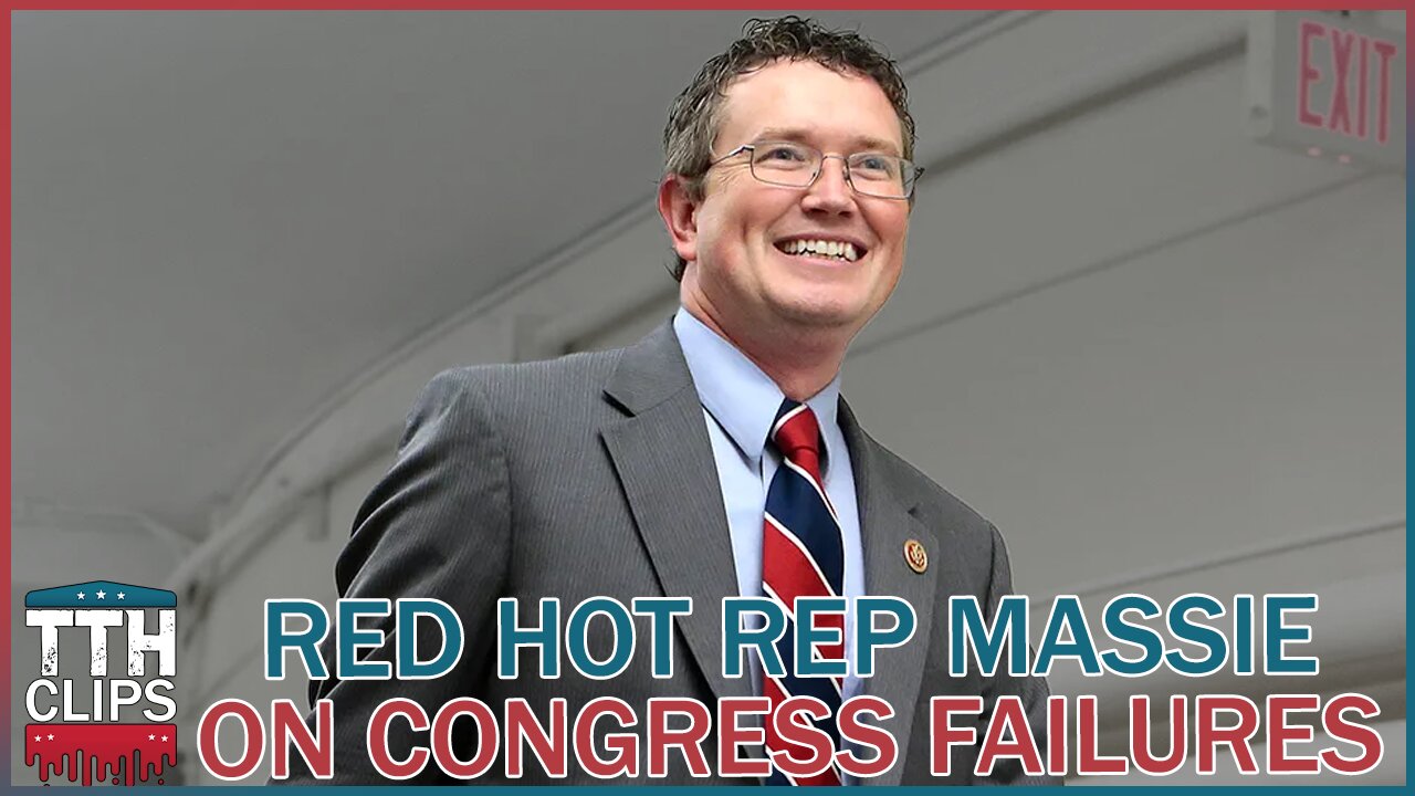 RED HOT Rep Massie Speech on Congress Failure to Pass Budget