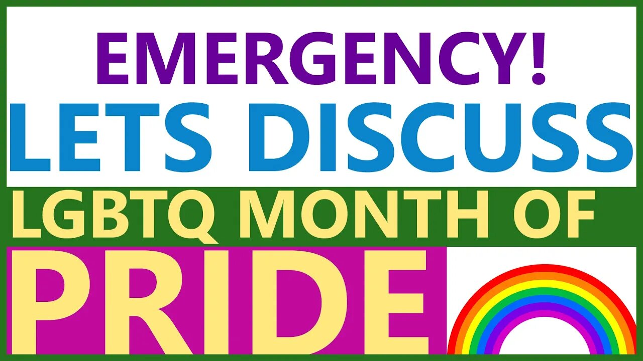 This PRIDE MONTH is SPECIAL - And DANGEROUS