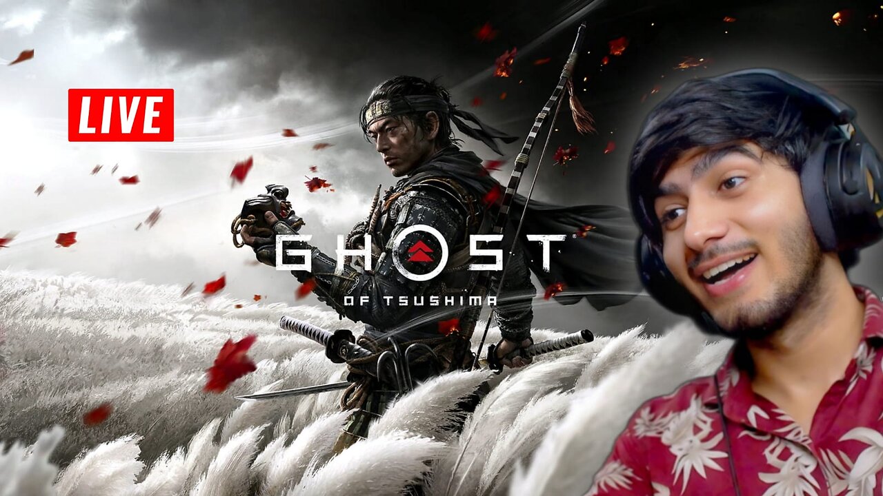 Ghost of Tsushima Live Stream: Epic Samurai Battles & Open-World Exploration |