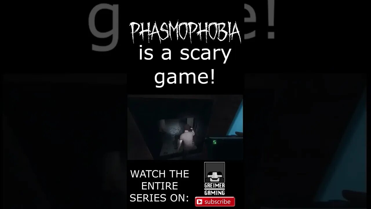 Funny Moments In Phasmophobia! #shorts