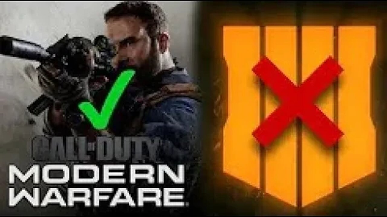 Modern Warfare Can't Be Worse Than Black Ops 4?!