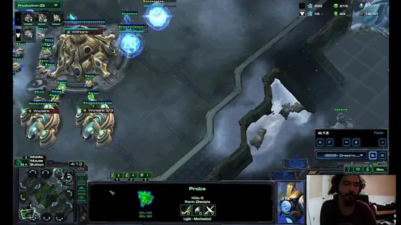 How to cannon rush a Terran PvT (FPV/POV)